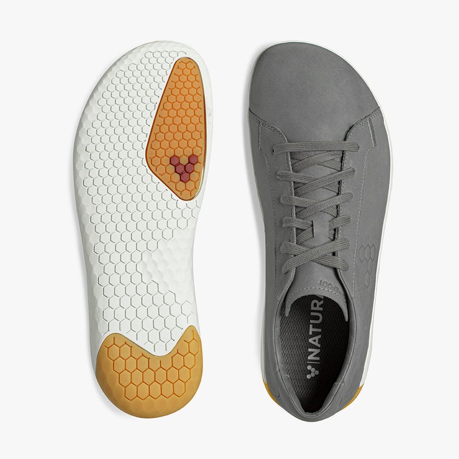 Vivobarefoot Geo Court II Fritidssko Herre Grå | Danmark 0092FDNM